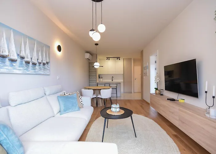 Beachfront With Private Garage And Amazing Balcony With Seaview Apartment