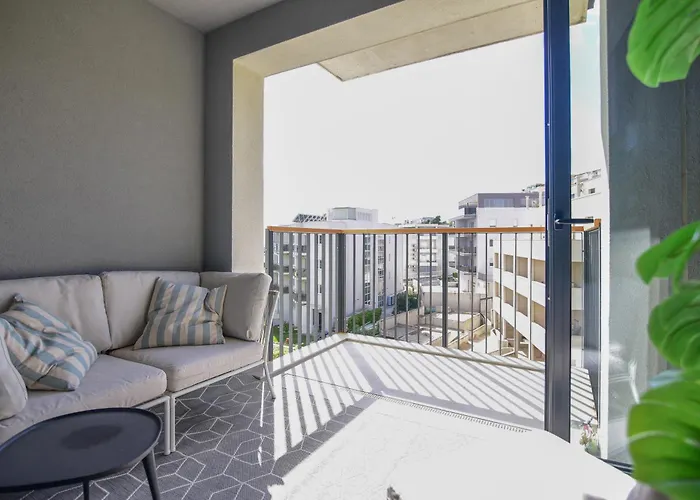 Beachfront With Private Garage And Amazing Balcony With Seaview Apartment *