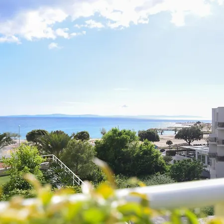 Beachfront With Private Garage And Amazing Balcony With Seaview سبليت